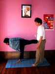 Housemother in Arda Chandrasana